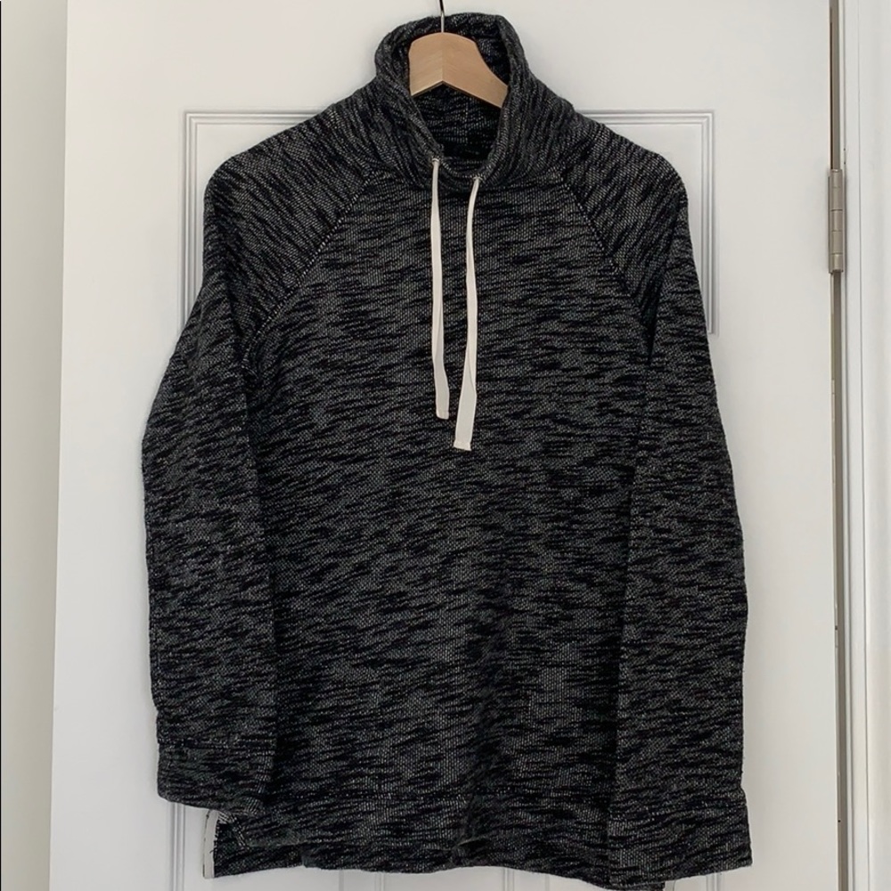 J.Crew funnel neck drawstring pullover size XS